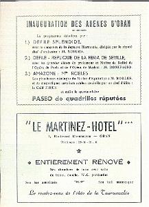 corrida programme